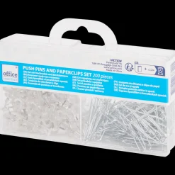 Office Essentials punaise- en paperclipset