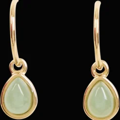 Oorbellen met edelstenen