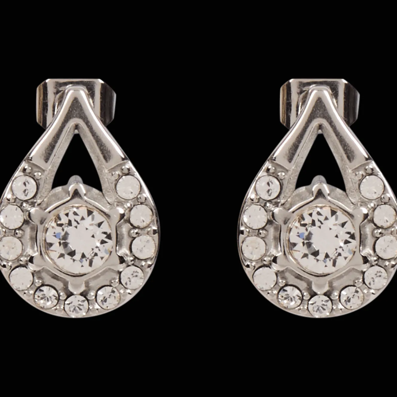 Oorbellen met Swarovski-kristallen