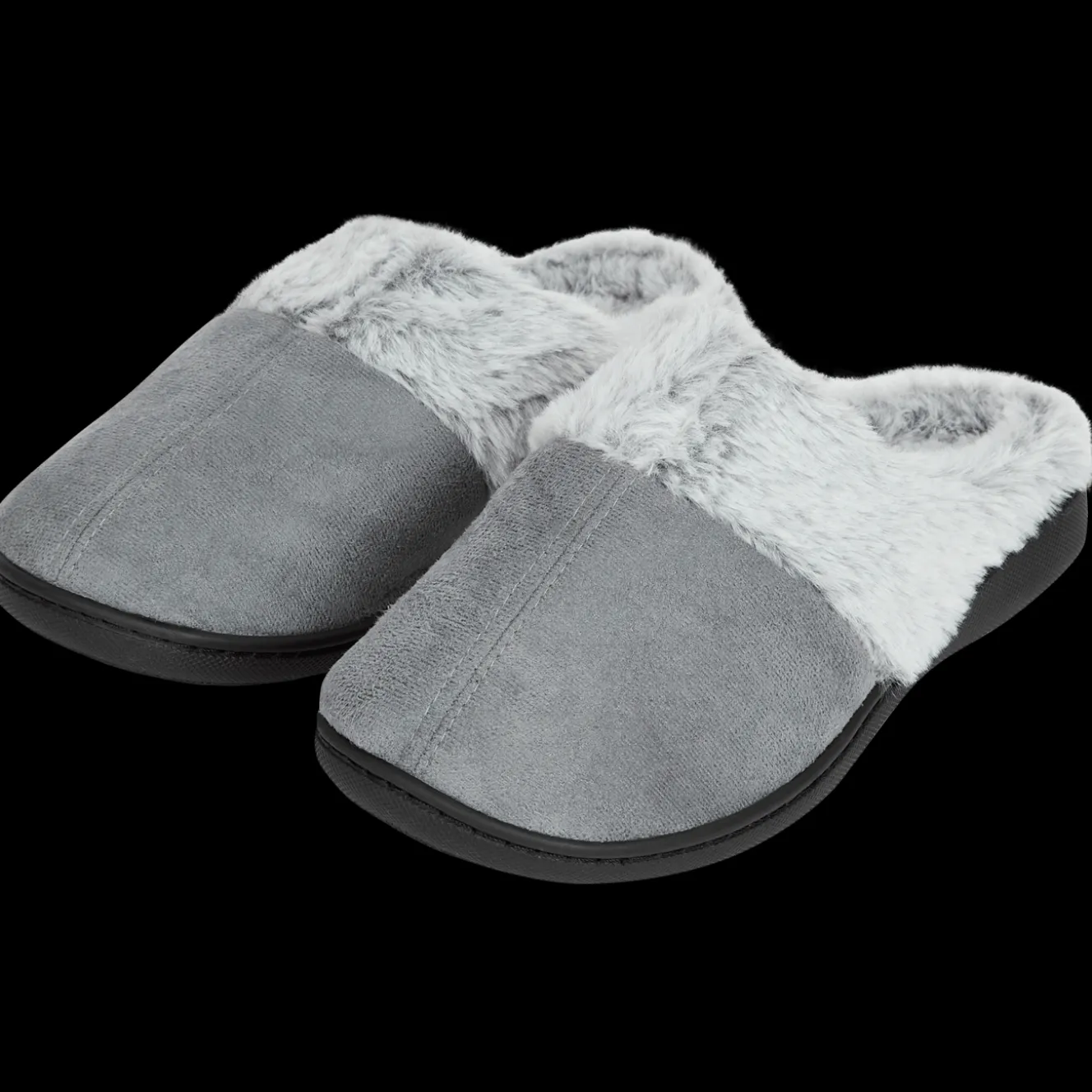 Pantoffels faux fur
