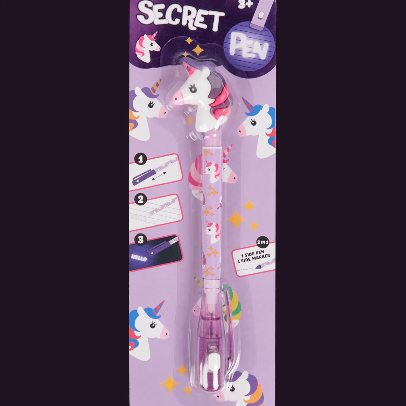 Pen met onzichtbare inkt