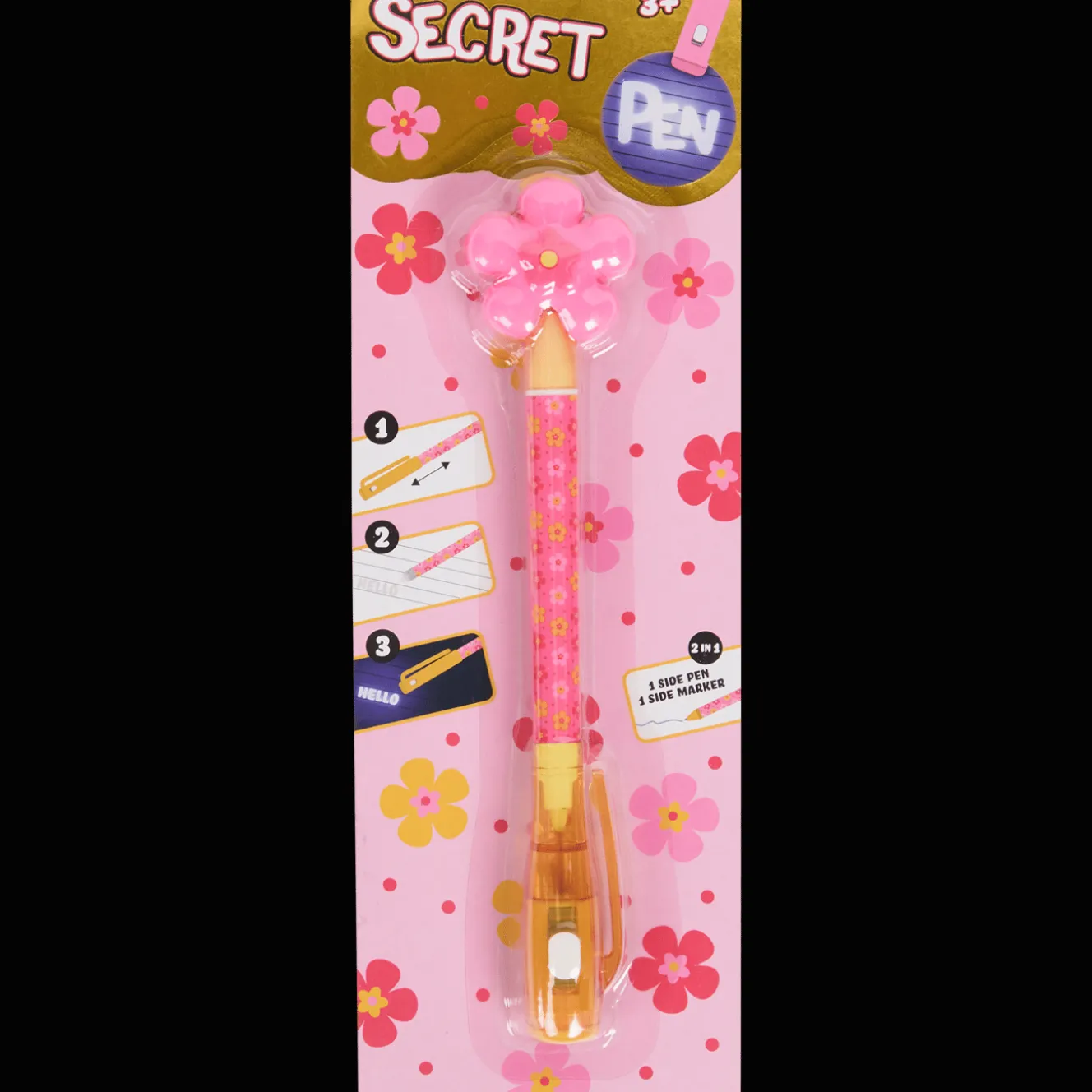 Pen met onzichtbare inkt