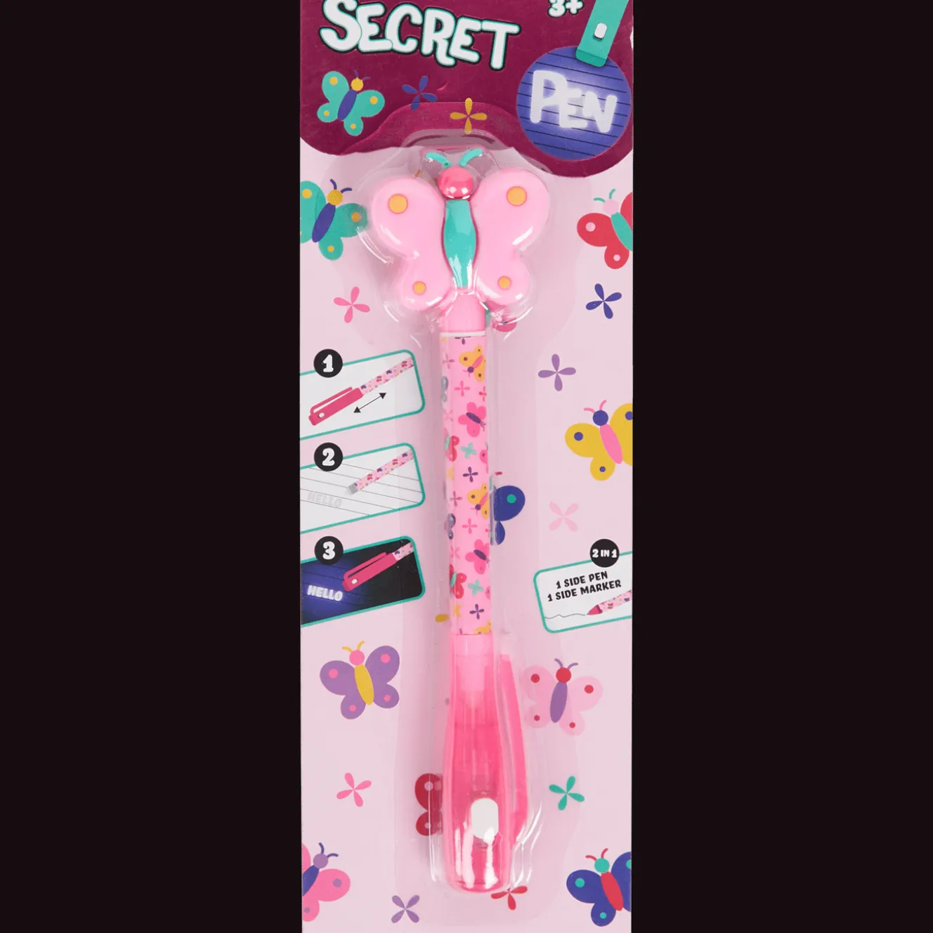 Pen met onzichtbare inkt