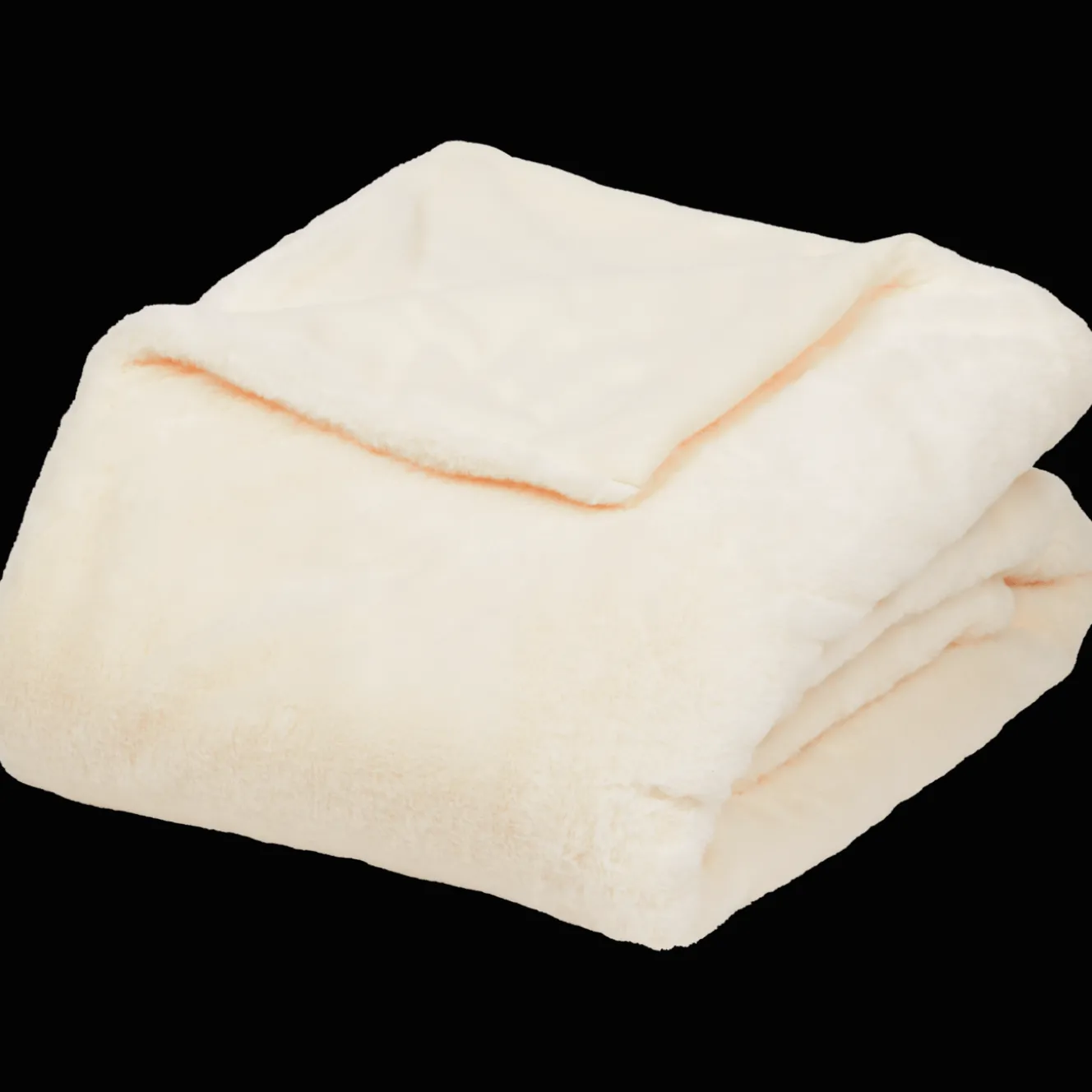 Plaid van imitatiebont