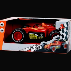 Raceauto met licht en geluid