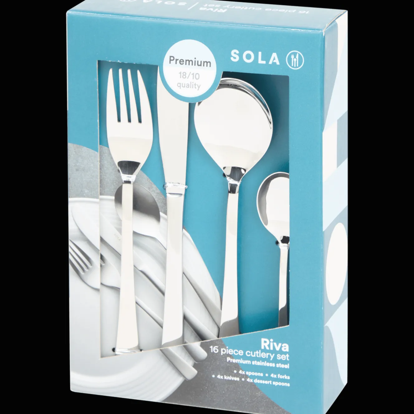 Sola luxe bestekset Riva