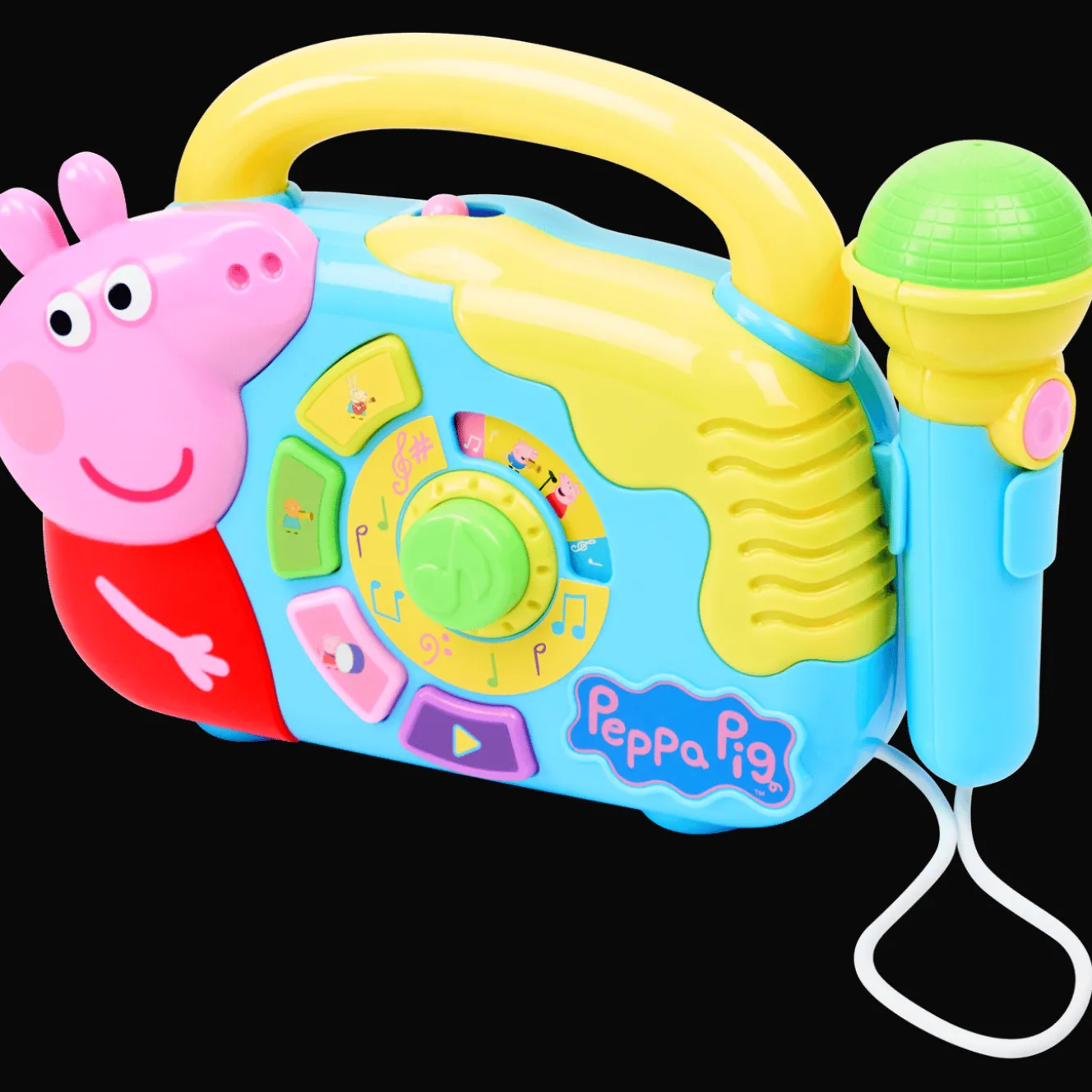 Speelgoedradio met microfoon