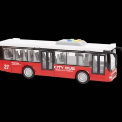 Speelgoed-stadsbus met geluid