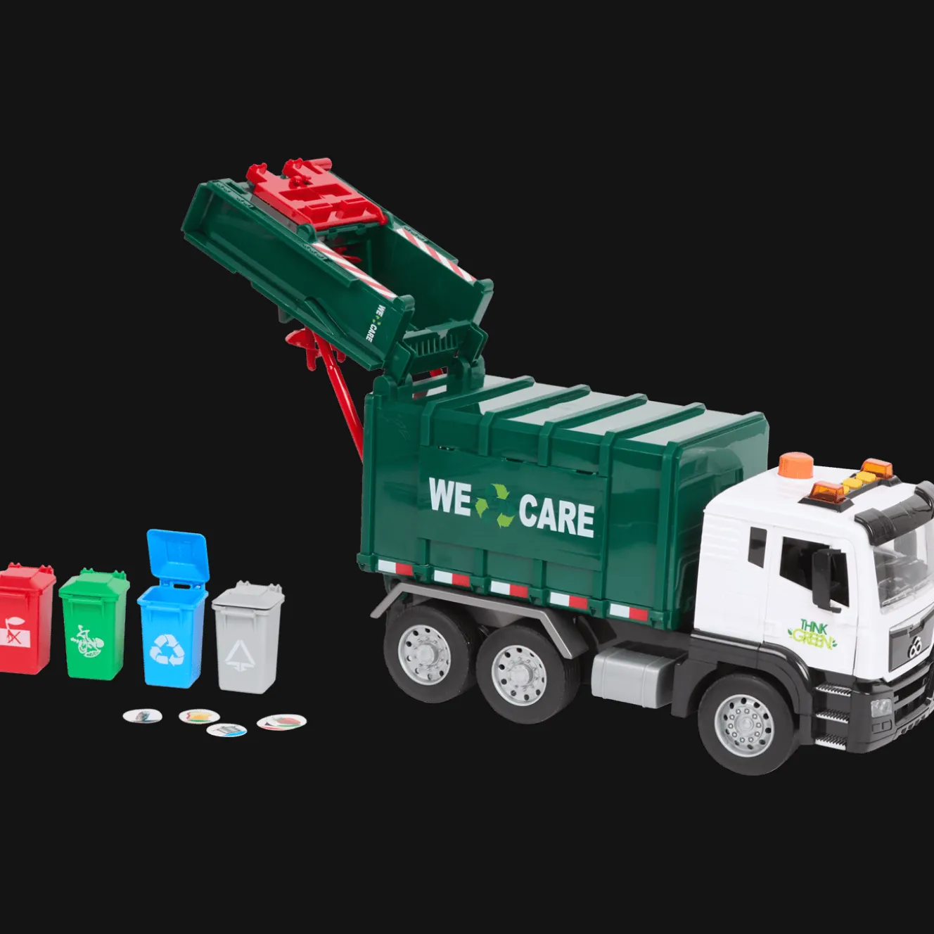 Speelgoedvrachtwagen met frictie