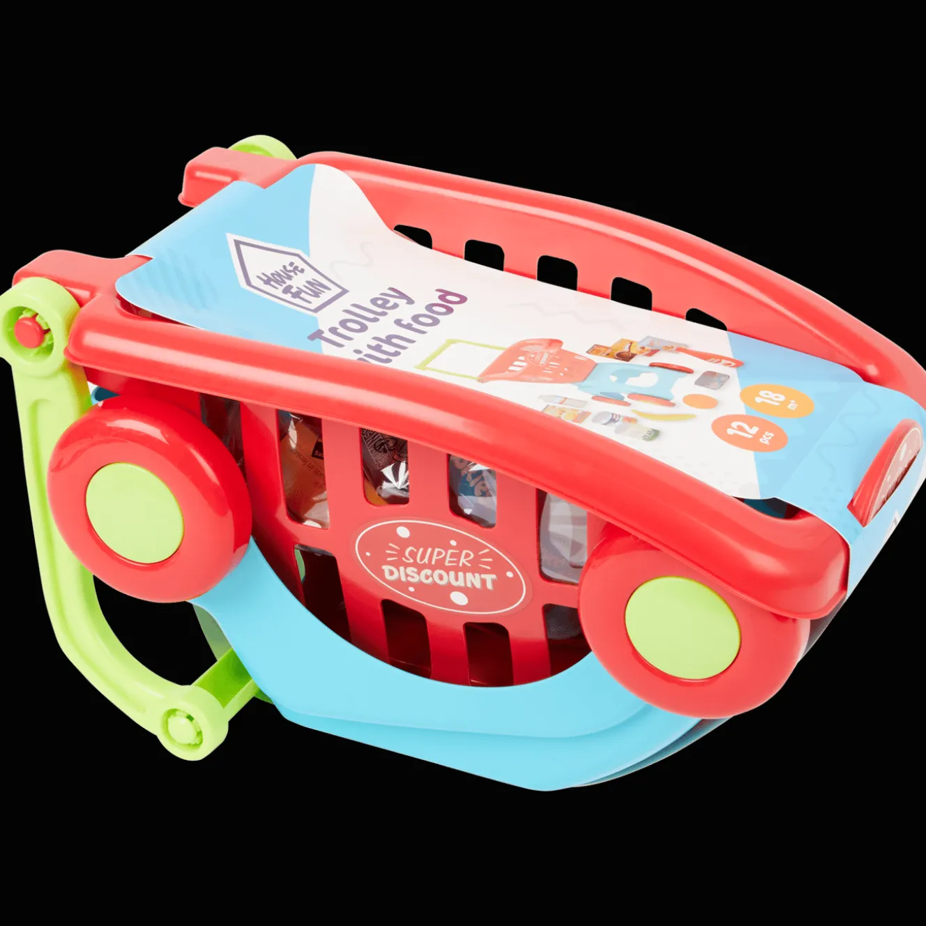 Speelgoed-winkelwagentje