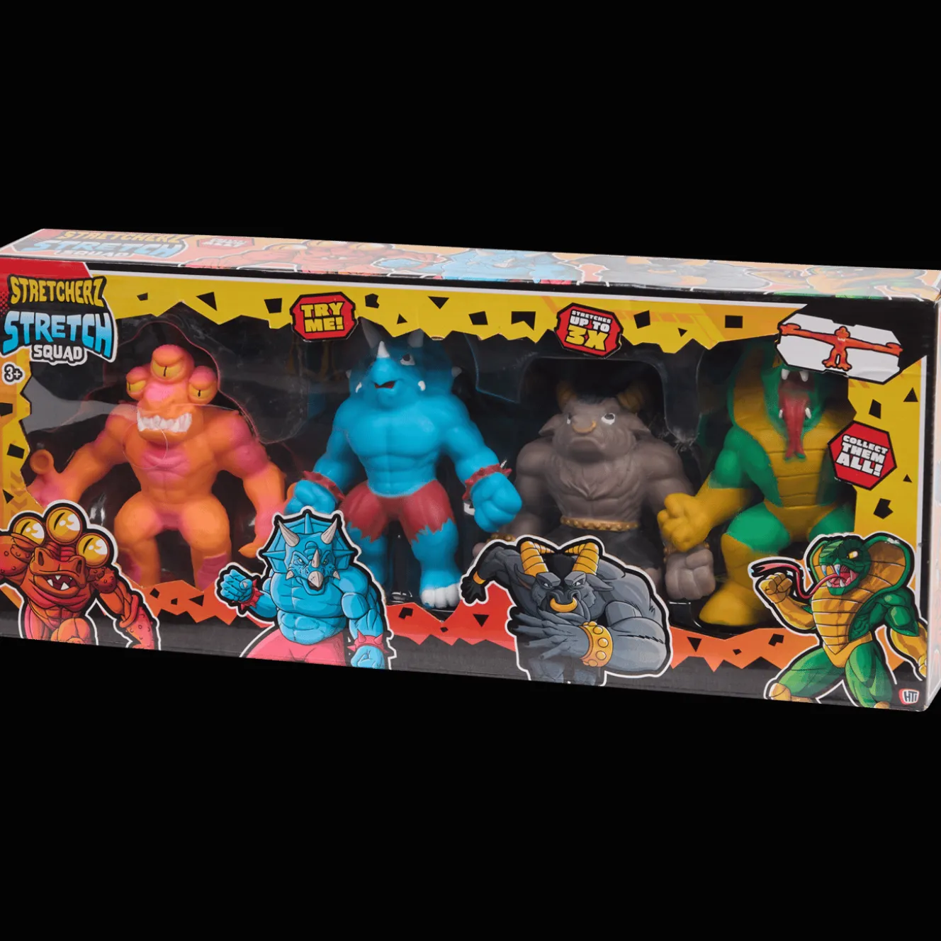 Stretch Squad uitrekbare figuren