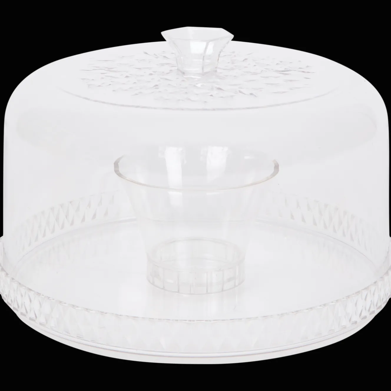 Taartplateau met stolp