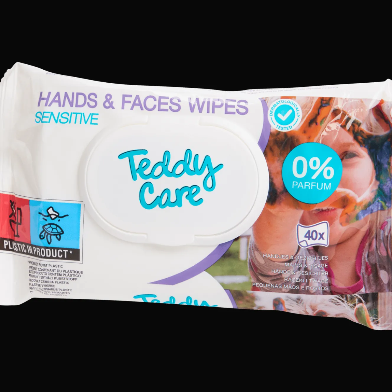Teddy Care hand- en gezichtsdoekjes Sensitive