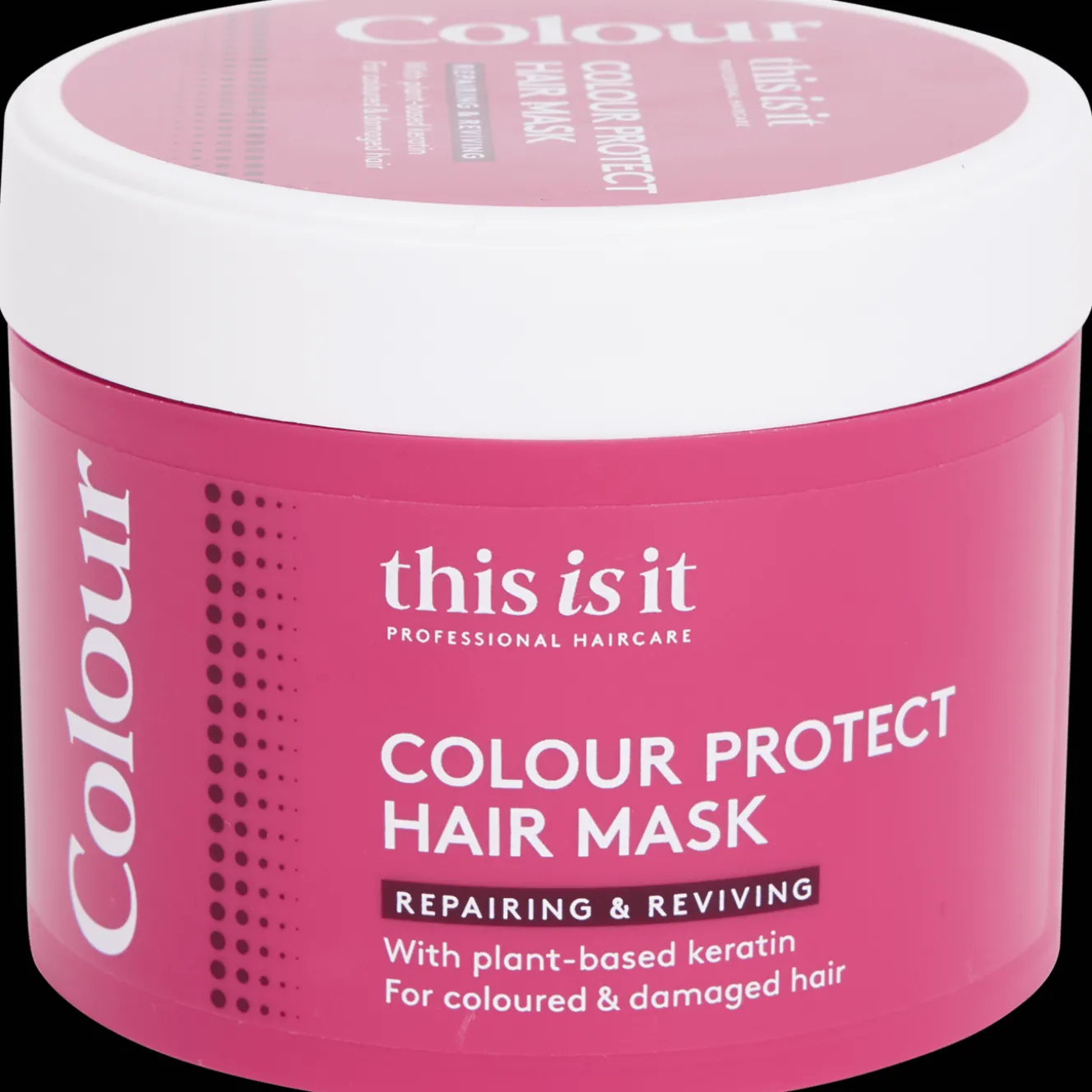 This is it haarmasker