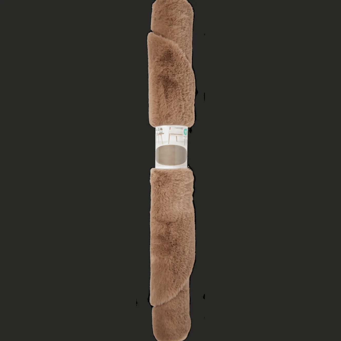 Vloerkleed van imitatiebont