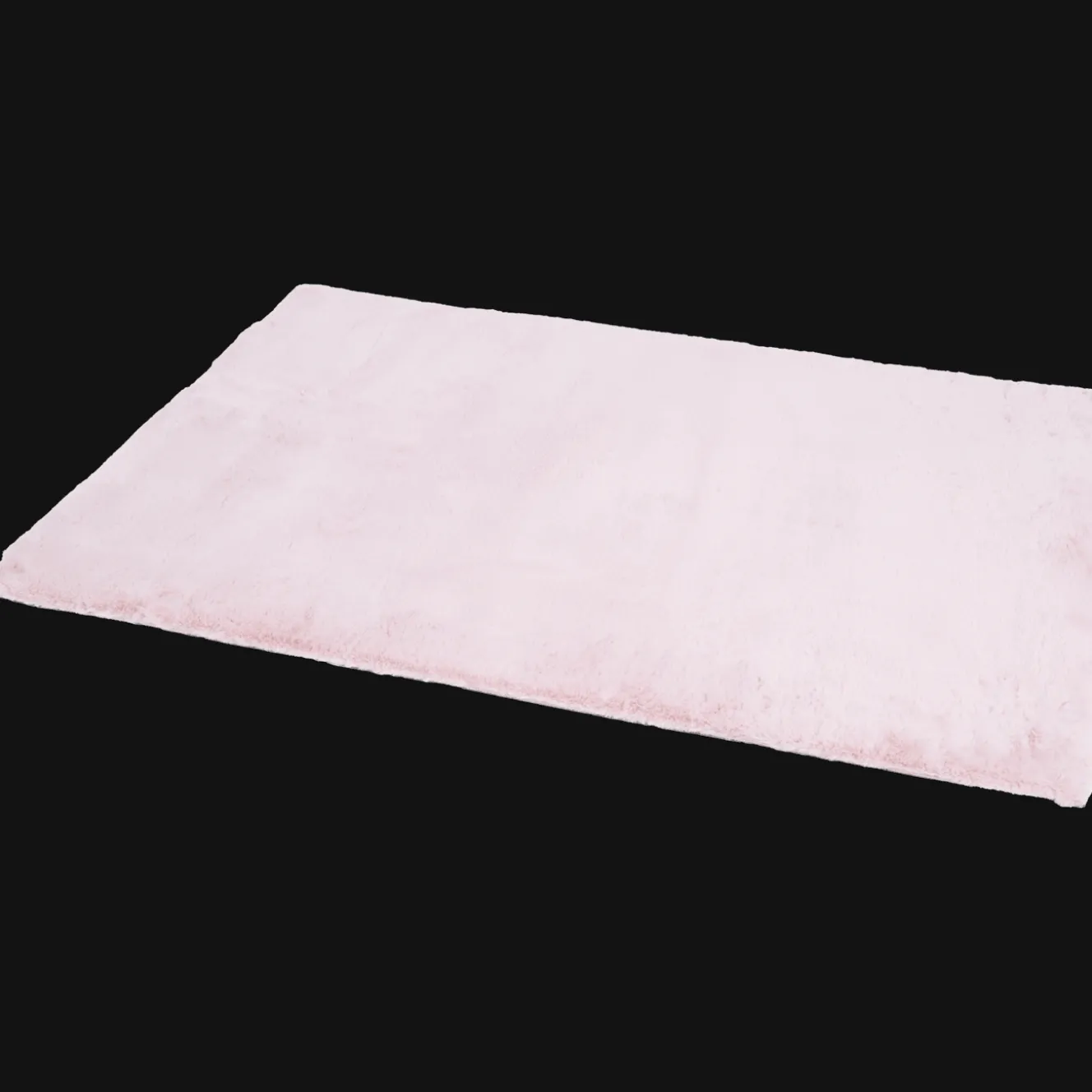 Vloerkleed van imitatiebont