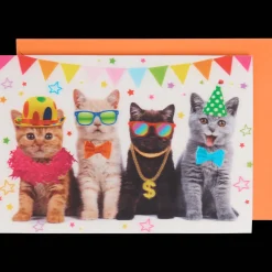 Wenskaart lenticulair met dieren