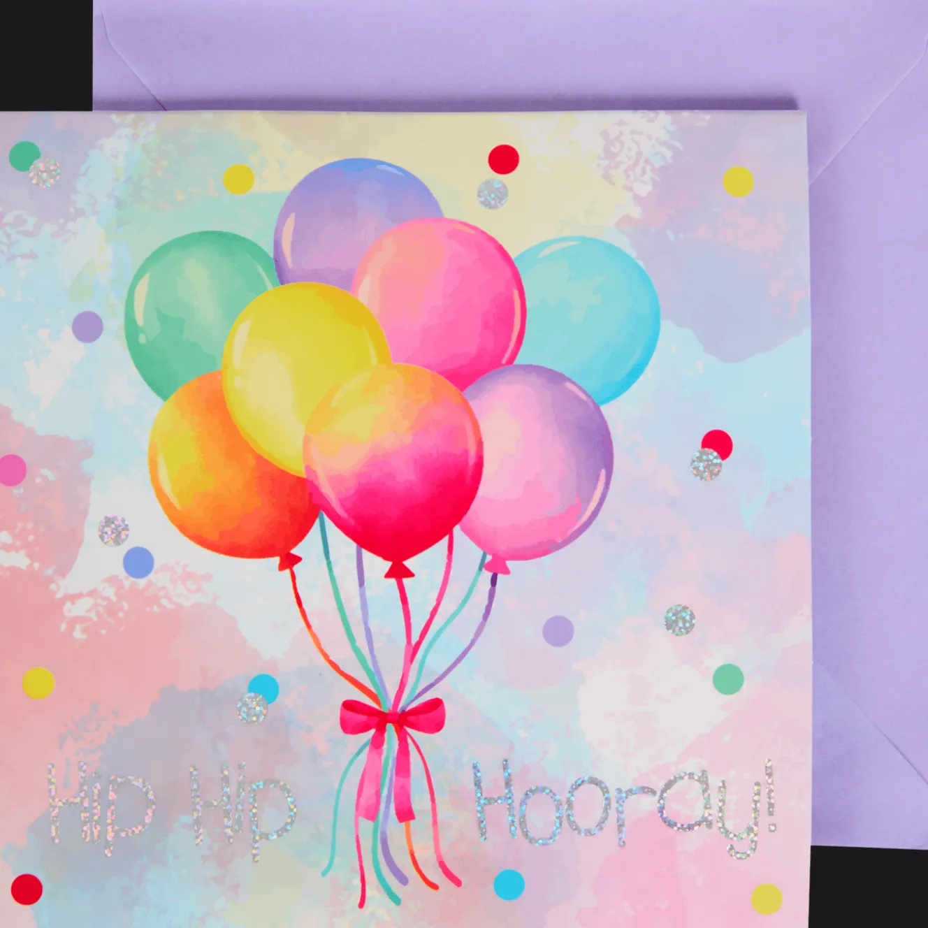 Wenskaart met muziek en licht