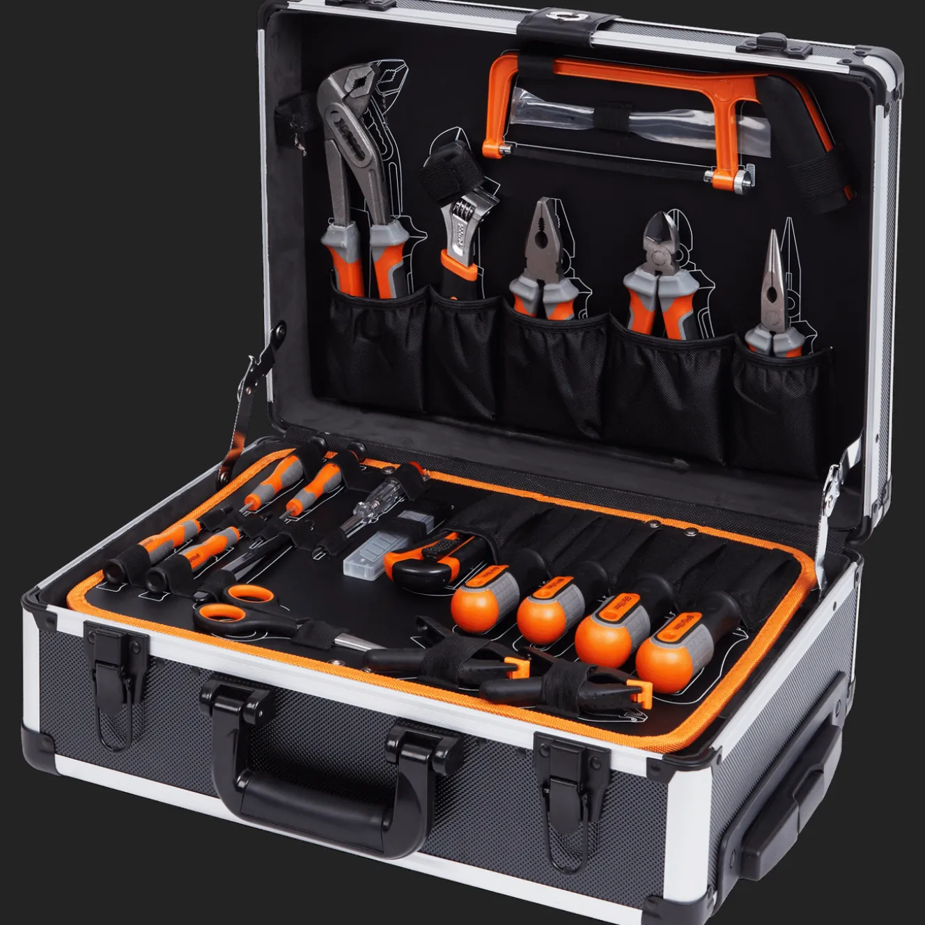 Werckmann gereedschapskoffer inclusief inhoud