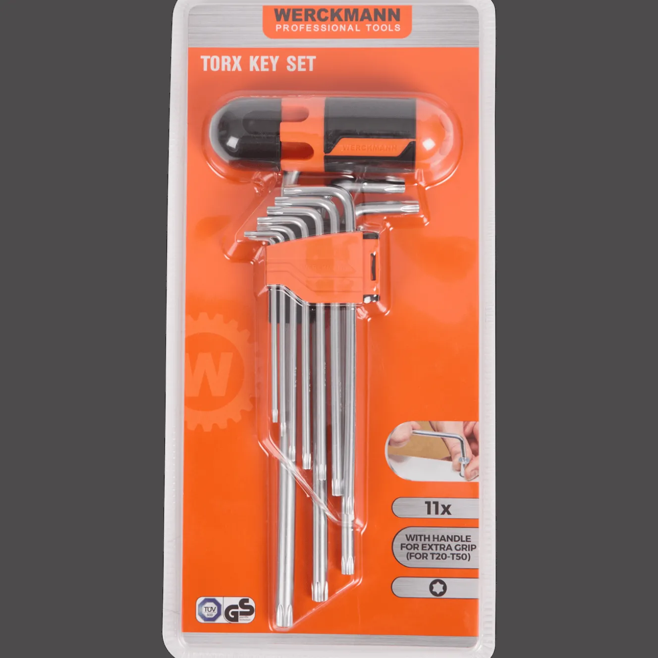 Werckmann torx- of inbusset